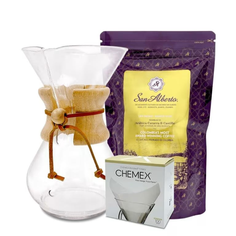 Kit Chemex 6 Tazas