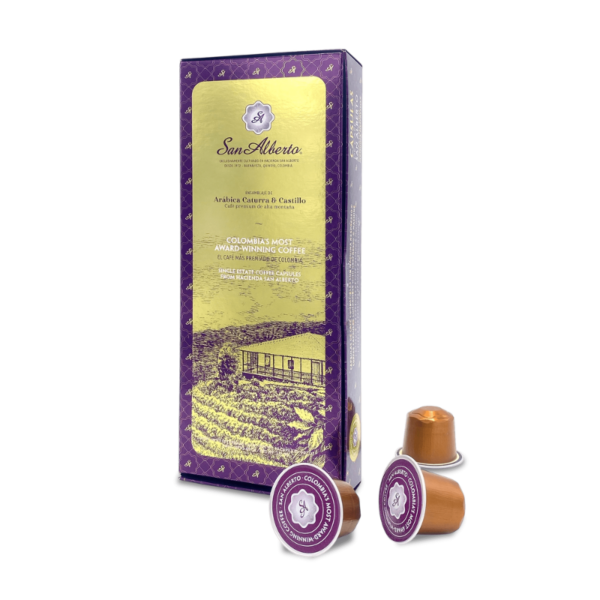 Cápsulas de café San Alberto compatibles con maquina Nespresso ®