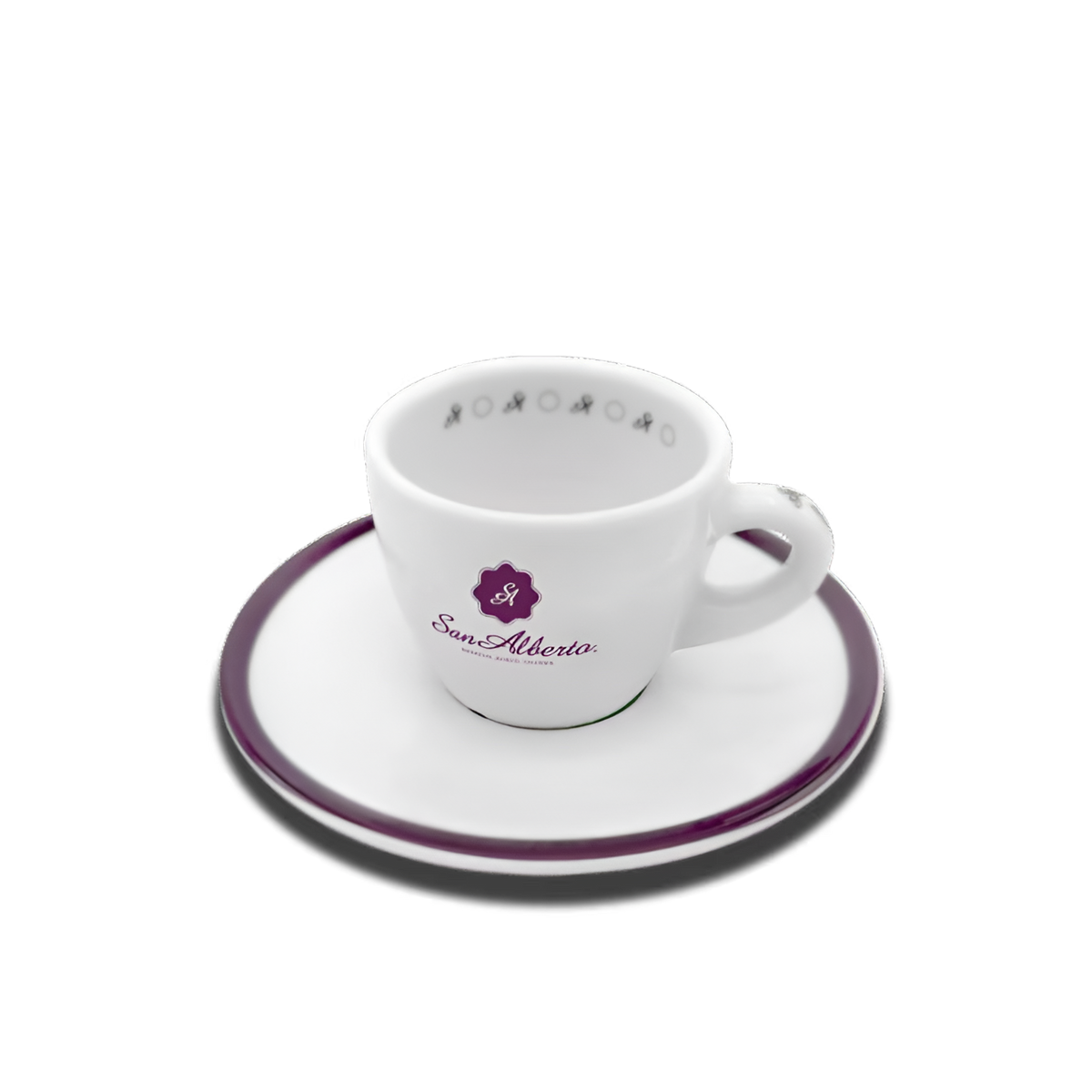 Tazas y plato espresso