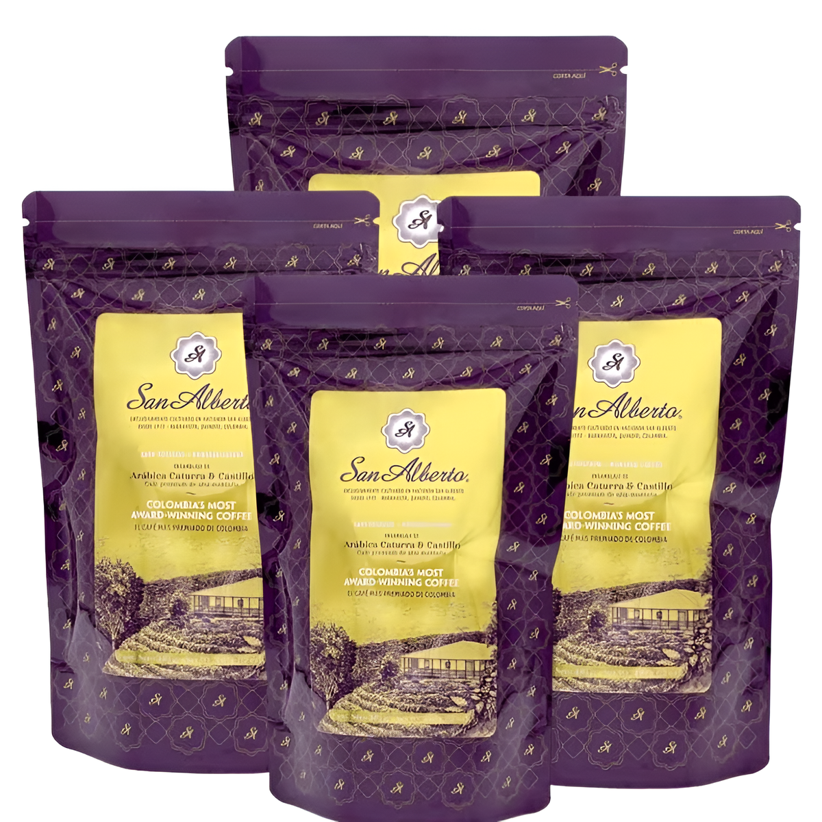 4 Bolsas de Café